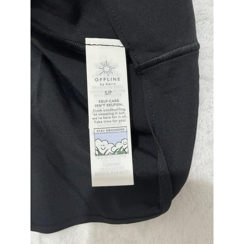 Offline By Aerie Real Me Smocked Athletic Flowy Dress Sz Small Shorts Pickleball